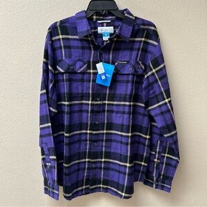 University of Washington Columbia Men’s Flannel Shirt - Size M